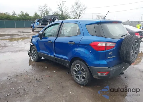 2018 Ford Ecosport S z USA, uszkodzony, nr VIN MAJ3P1REXJC185838
